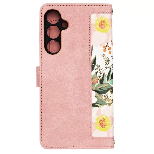  Techsuit - FlipCraft - Samsung Galaxy A25 5G - Szívárnyalat Rózsas-5949419167360 3 kép