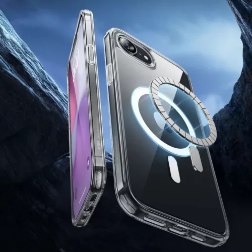  iPhone 16e/17e Átlátszó Esr Classic Hybrid Halolock Magsafe tok-4894240261323 2 kép