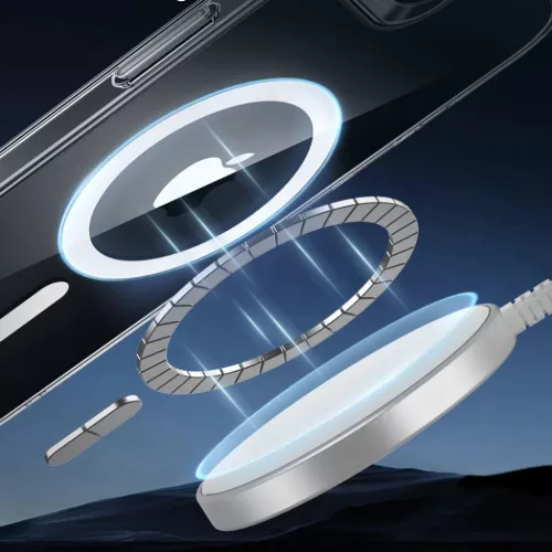  iPhone 16e/17e Átlátszó Esr Classic Hybrid Halolock Magsafe tok-4894240261323 3 kép