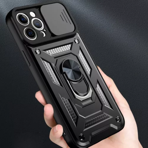  Techsuit - CamShield Sorozat - iPhone 11 Pro Max - Fekete tok-5949419070394 6 kép