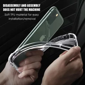  Techsuit - Ütésálló Átlátszó Szilikon - iPhone 15 Pro - Átlá-5949419082595 2 kép
