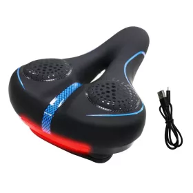 Bicikli nyereg beépített LED világítással FSBSD-232-1 fekete-5903396368455 1 kép