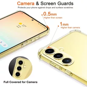  Samsung Galaxy S25 Átlátszó Techsuit Ütésálló Átlátszó Szil-5949419255258 2 kép