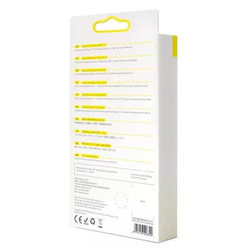 Baseus Cafule Nylon harisnyázott USB/Lightning kábel QC3.0 2A 3m fek-6953156296329 6 kép