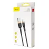 Baseus Cafule Nylon harisnyázott USB/Lightning kábel QC3.0 2A 3m fek-6953156296329 10 kép