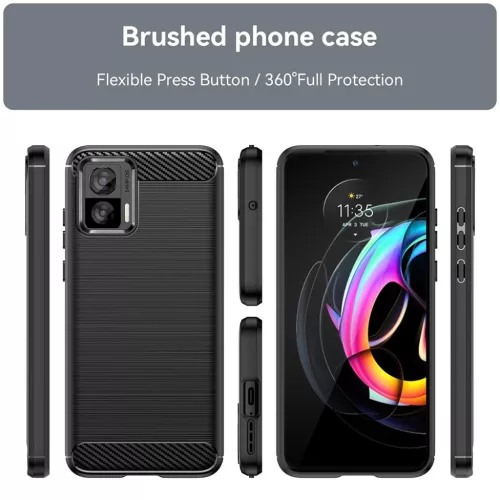  Techsuit - Szénszálas Szilikon - Motorola Edge 50 Neo / Motorola Th-5949419245457 2 kép