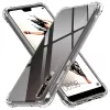  Techsuit - Ütésálló Átlátszó Szilikon - Huawei P20 Pro - Átlátszó tok