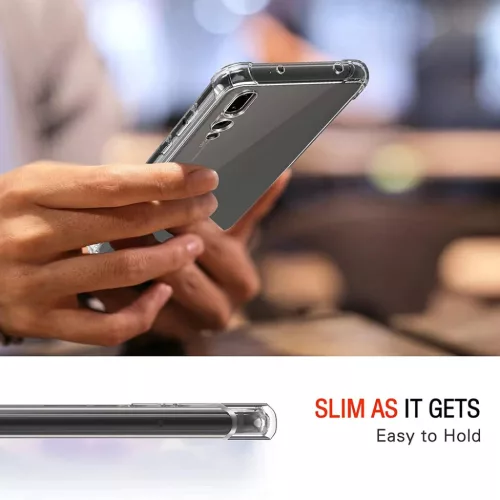  Techsuit - Ütésálló Átlátszó Szilikon - Huawei P20 Pro - Átl�-5949419083868 2 kép