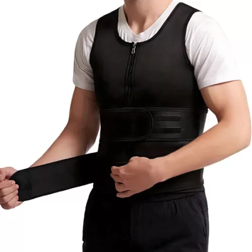 Férfi edző neoprén mellény RC-K-1365 méret S fekete-5906301403883 4 kép