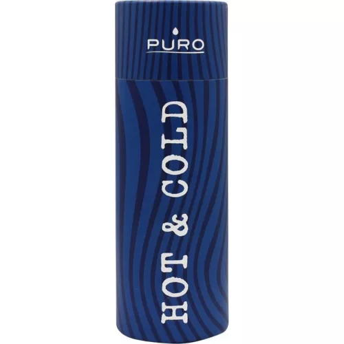 Puro Hot-Cold Thermal rozsdamentes acél vizesüveg, kulacs 500ml (Opt-8033830283024 2 kép