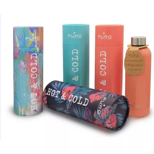 Puro Hot-Cold Thermal rozsdamentes acél vizesüveg, kulacs 500ml (Shi-8033830282591 3 kép