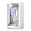 Darkflash DY470 számítógép ház (fehér) + 4 ventilátor + GPU tar-4711527002670 4 kép