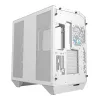 Darkflash DY470 számítógép ház (fehér) + 4 ventilátor + GPU tar-4711527002670 7 kép