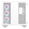 Darkflash DY470 számítógép ház (fehér) + 4 ventilátor + GPU tar-4711527002670 8 kép