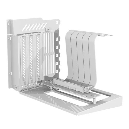 Darkflash DY470 számítógép ház (fehér) + 4 ventilátor + GPU tar-4711527002670 9 kép
