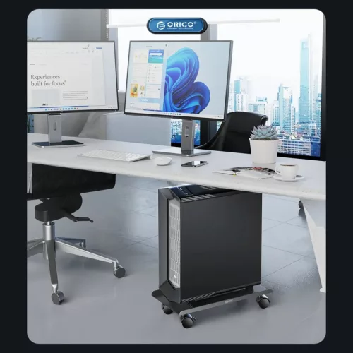 Orico CPB6 számítógép állvány kerekekkel - Fekete-6942227138378 4 kép