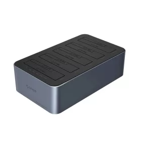   Orico 6656C3-C 5 rekeszes dokkoló állomás offline klónozási funkcióval 2.5"/3.5" SATA HDD/SSD - Szürke