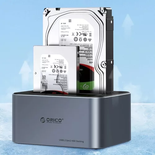 Orico 6656C3-C 5 rekeszes dokkoló állomás offline klónozási funkc-6942227137616 3 kép