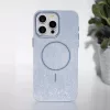 Glitter Vékony Mágneses tok iPhone 12 / 12 Pro 6,1" kék-5906961982117 2 kép