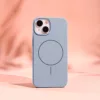 Szilikon Vékony Mag tok iPhone 16e/17e-hez világoskék-5906961998248 5 kép