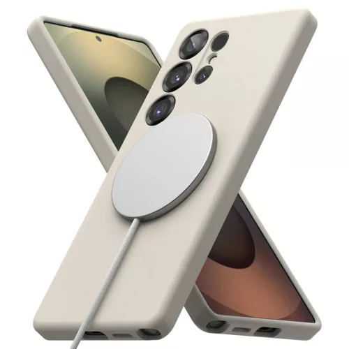  Ringke - Szilikon Mágneses MagSafe - Samsung Galaxy S25 Ultra - Kős-8800274969308 2 kép