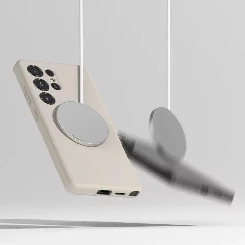  Ringke - Szilikon Mágneses MagSafe - Samsung Galaxy S25 Ultra - Kős-8800274969308 6 kép