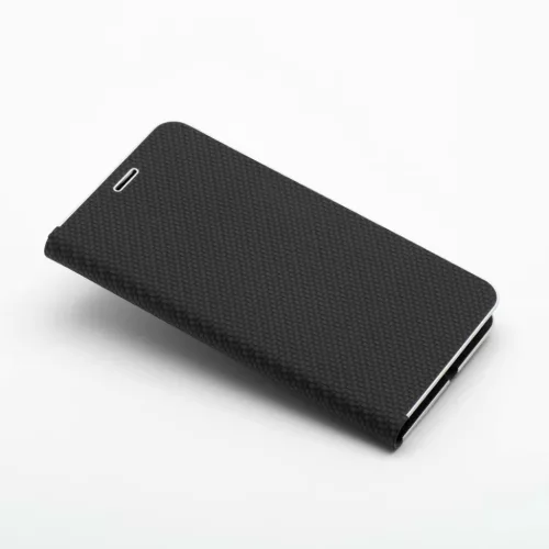 LUNA Book Carbon fliptok Samsung Galaxy S25 Edge fekete-5903396392153 3 kép