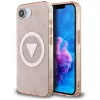  iPhone 16e/17e Pink Original Case GUESS IML Metal Glitter 4G Circle T-3666339454128 1 kép
