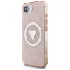  iPhone 16e/17e Pink Original Case GUESS IML Metal Glitter 4G Circle T-3666339454128 2 kép