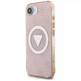  iPhone 16e/17e Pink Original Case GUESS IML Metal Glitter 4G Circle T-3666339454128 2 kép