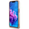  iPhone 16e/17e Pink Original Case GUESS IML Metal Glitter 4G Circle T-3666339454128 5 kép