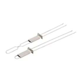 Home GRT08 BBQ 2db-os nyárskészlet, 250 mm nyárstű, teljes méret:-5999084970697 1 kép