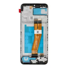 LCD Kijelző SAMSUNG A02S OEM kerettel (164mm)