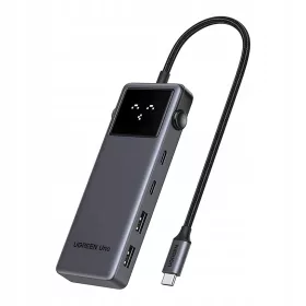  Ugreen - Docking Station Uno 6 az 1-ben CM888 (35998) - LED kijelző,-6941876239986 2 kép