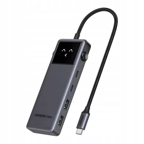  Ugreen - Docking Station Uno 6 az 1-ben CM888 (35998) - LED kijelző,-6941876239986 2 kép