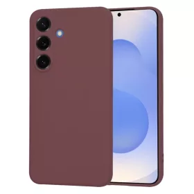 Techsuit - SoftFlex - Samsung Galaxy S25 - Szilvapiros tok