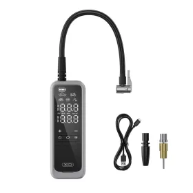 XO kerékpumpa CZ018 fekete univerzális 5000mAh vezeték nélküli-6920680858163 1 kép