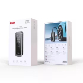 XO kerékpumpa CZ018 fekete univerzális 5000mAh vezeték nélküli-6920680858163 2 kép