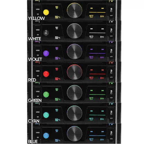 SAL VB5500 SMART autórádió, 4x50W, 2xDIN, FM RDS, USB-microSD, MP3 -5999084969769 4 kép