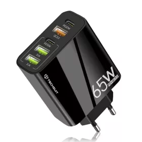 Techsuit - Prémium fali töltő PentaXPower (CHC2) - 3x USB QC 3.0, 2-5949419284111 2 kép