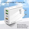 Techsuit - Prémium fali töltő PentaXPower (CHC2) - 3x USB QC 3.0, 2-5949419284111 4 kép