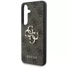  Samsung Galaxy S25 Plus barna Guess 4G nagy fém logós kemény tok (-3666339477271 2 kép