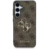  Samsung Galaxy S25 Plus barna Guess 4G nagy fém logós kemény tok (-3666339477271 3 kép