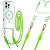  iPhone 13/14 Zöld Tel Protect Strap Clear tok-5900217468844 1 kép