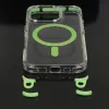  iPhone 13/14 Zöld Tel Protect Strap Clear tok-5900217468844 3 kép