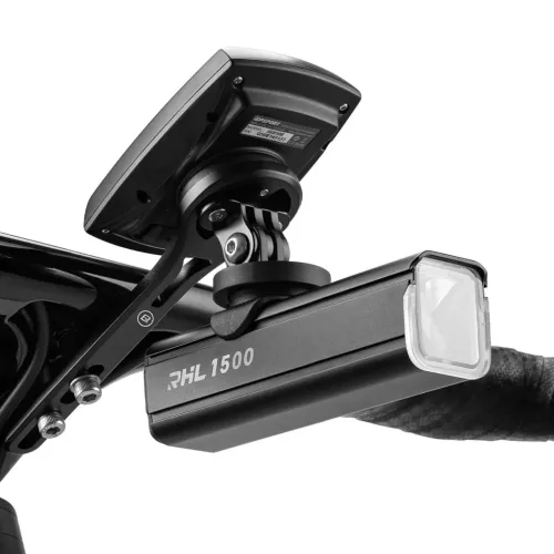 Rockbros kerékpáros tartó Garmin / GoPro számára - Fekete-5907769367076 2 kép