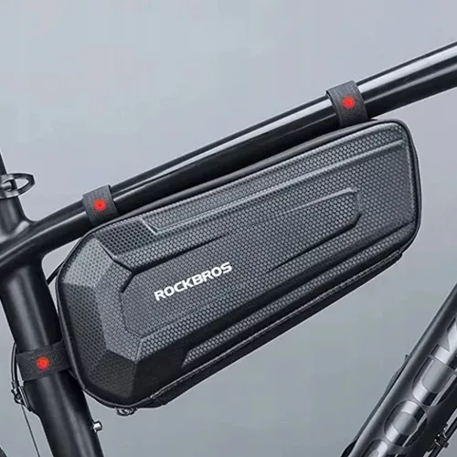 Rockbros B67 vízálló kerékpáros táska keretre - fekete-5907769313073 6 kép
