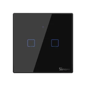 Sonoff T3EU2C-TX két csatornás érintős okos otthon Wi-Fi kapcsoló-6920075727616 1 kép