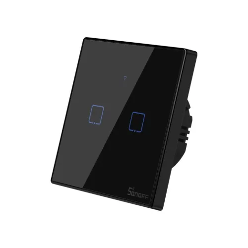 Sonoff T3EU2C-TX két csatornás érintős okos otthon Wi-Fi kapcsoló-6920075727616 3 kép