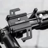 Rockbros 699-BK Aluminum Alloy Bicycle Phone Holder - Black-5907769313943 3 kép